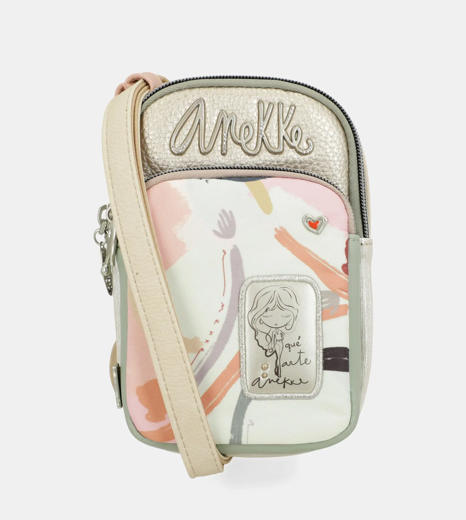 Mini crossbody bag with pocket Alma