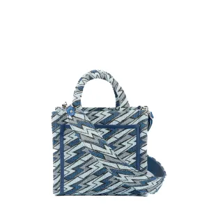 Mini Grazia PWR Jacquard Bag | Azul