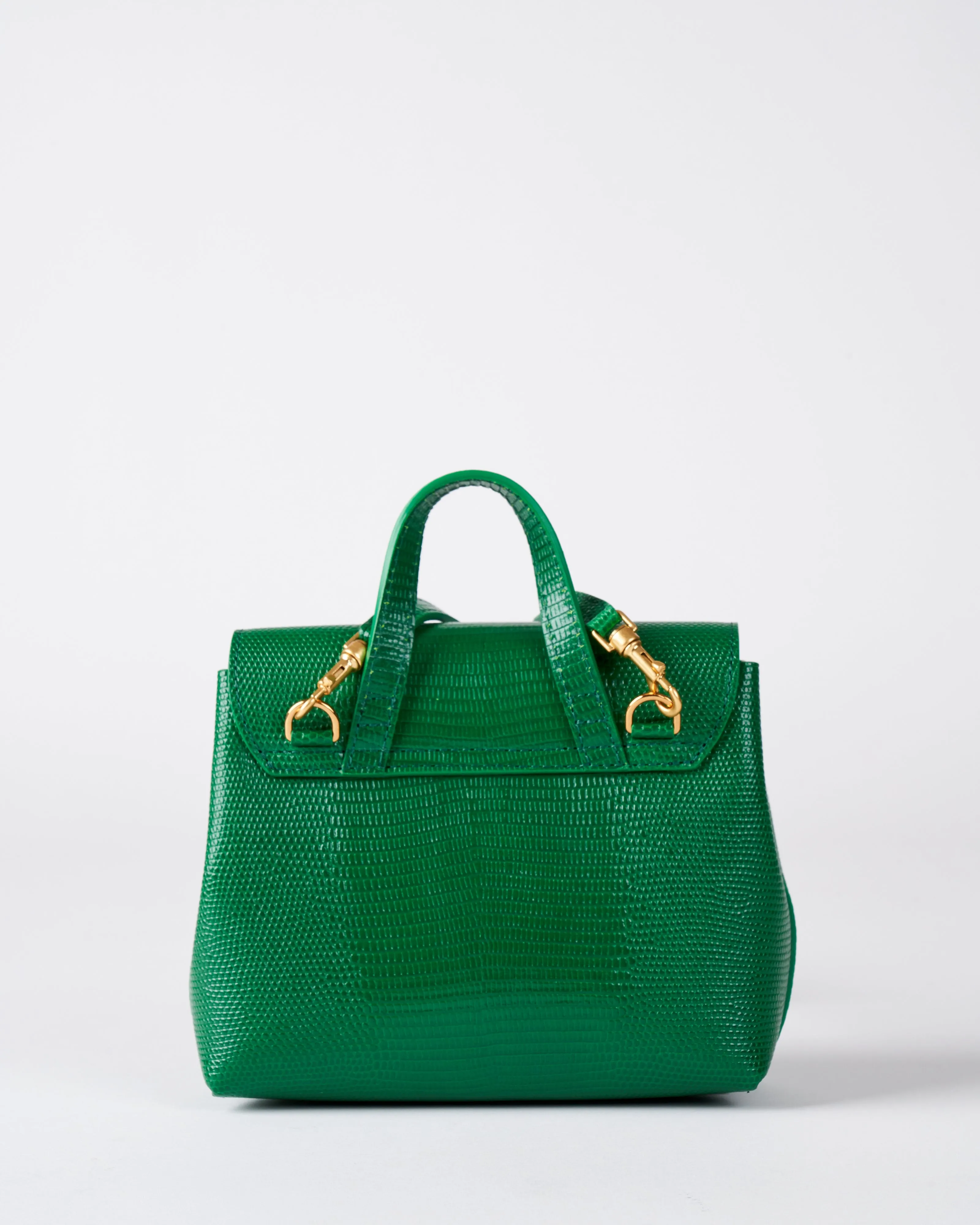 mini soft lady bag - leaf