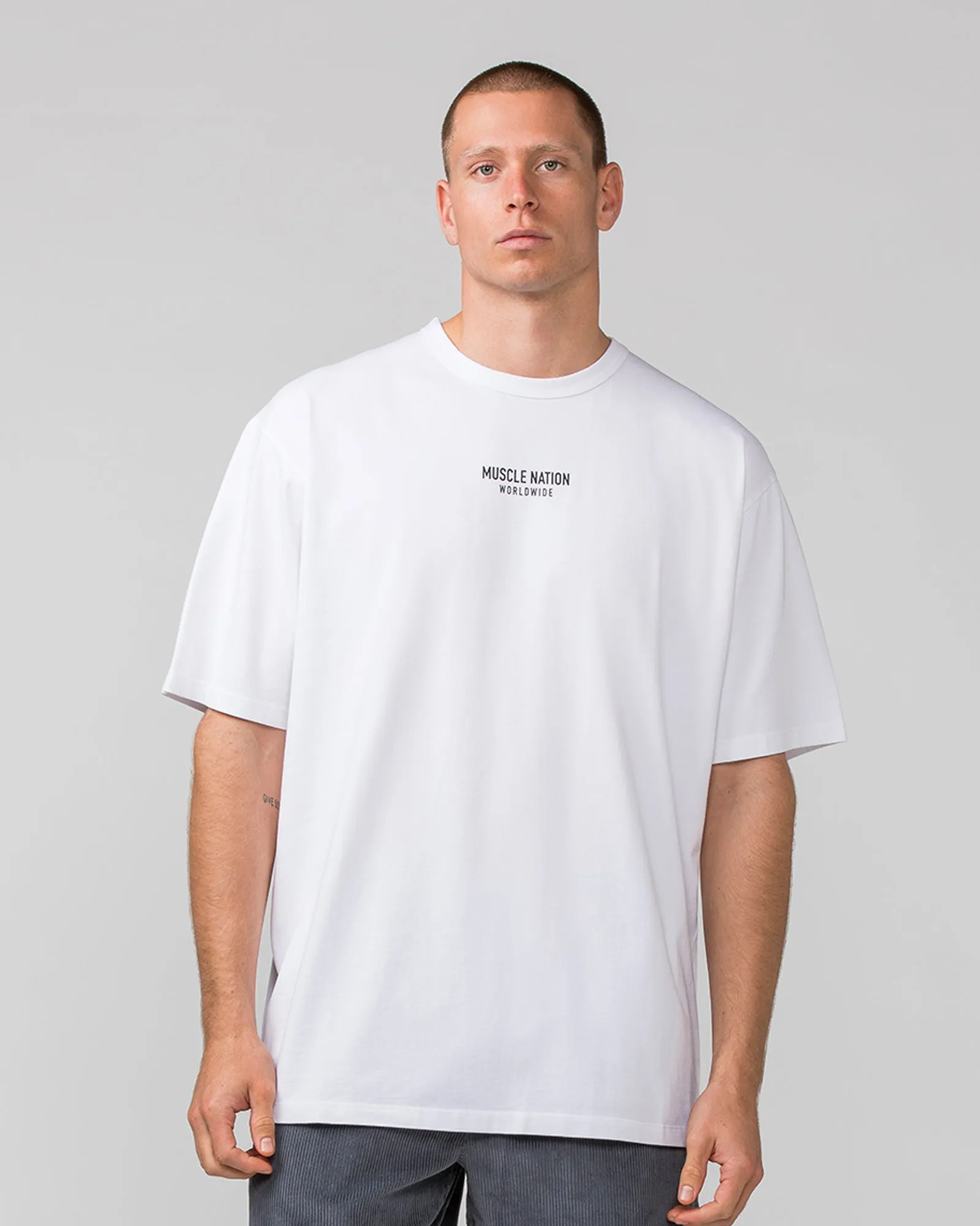 MNation Worldwide Pump Cover - White