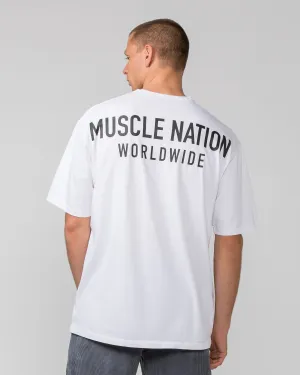 MNation Worldwide Pump Cover - White