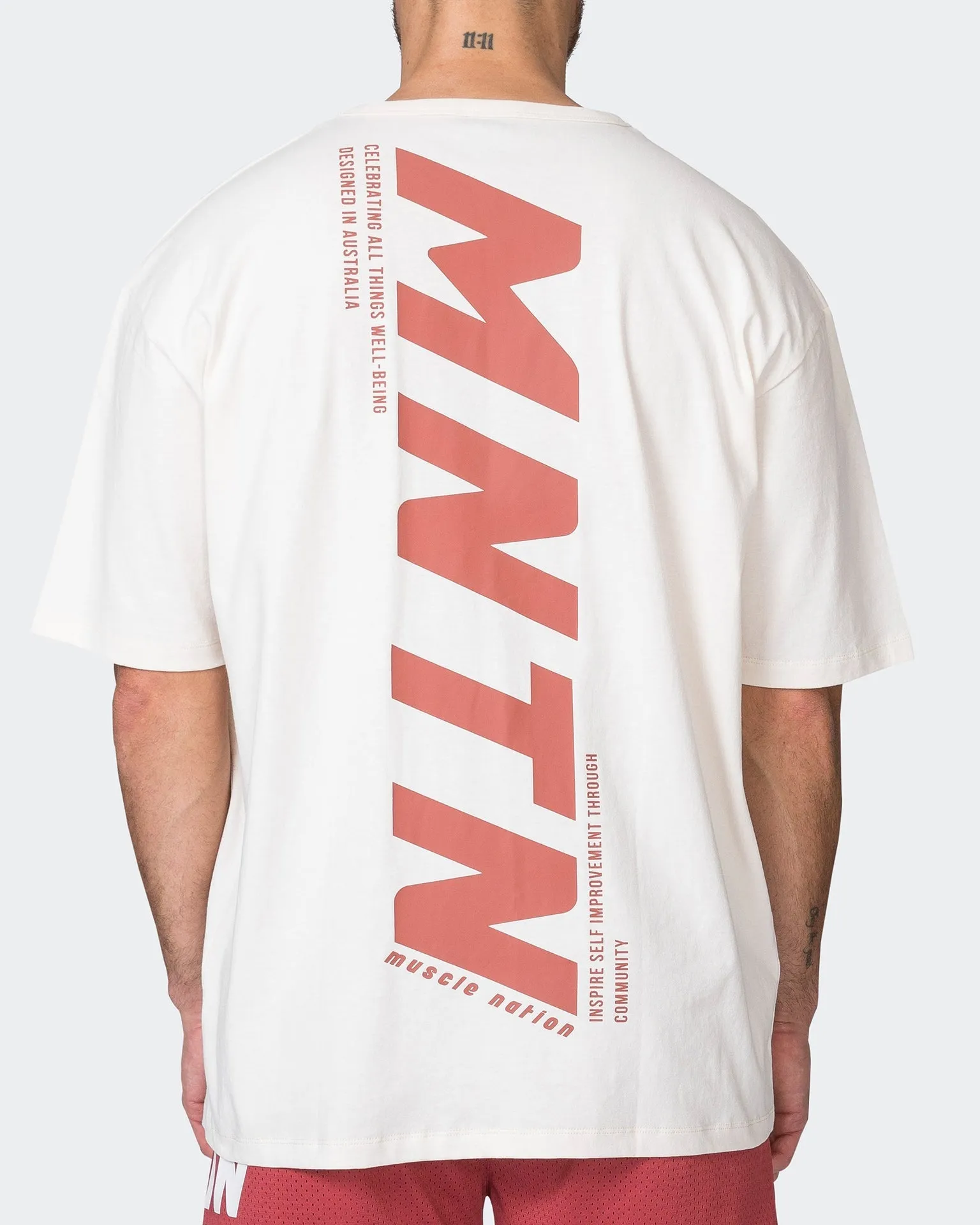 MNTN Oversized Tee - Travertine