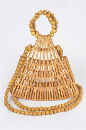 *MODEL* Bamboo Handbag - FINAL SALE