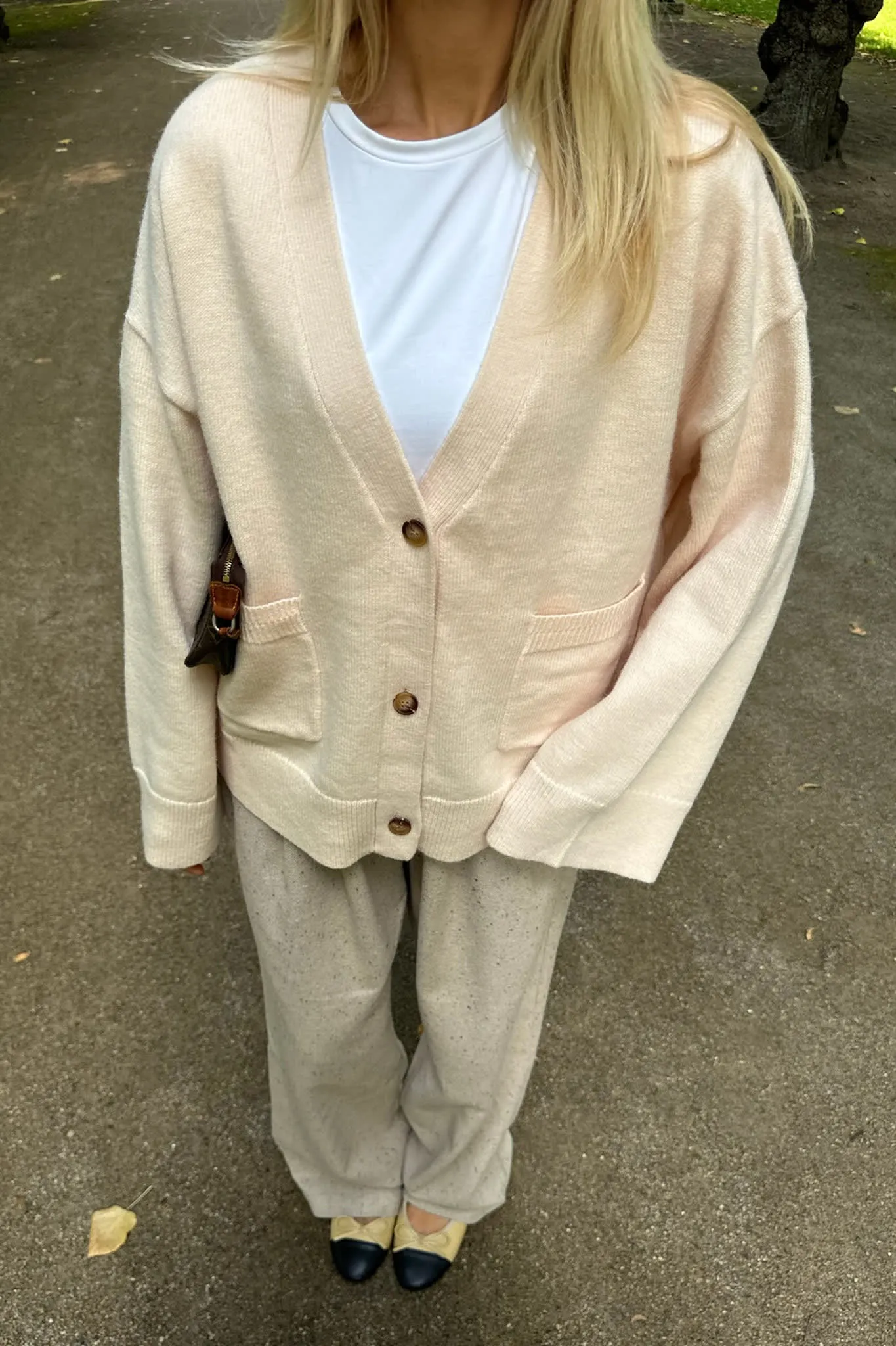 MollyIC Cardigan - Råhvid