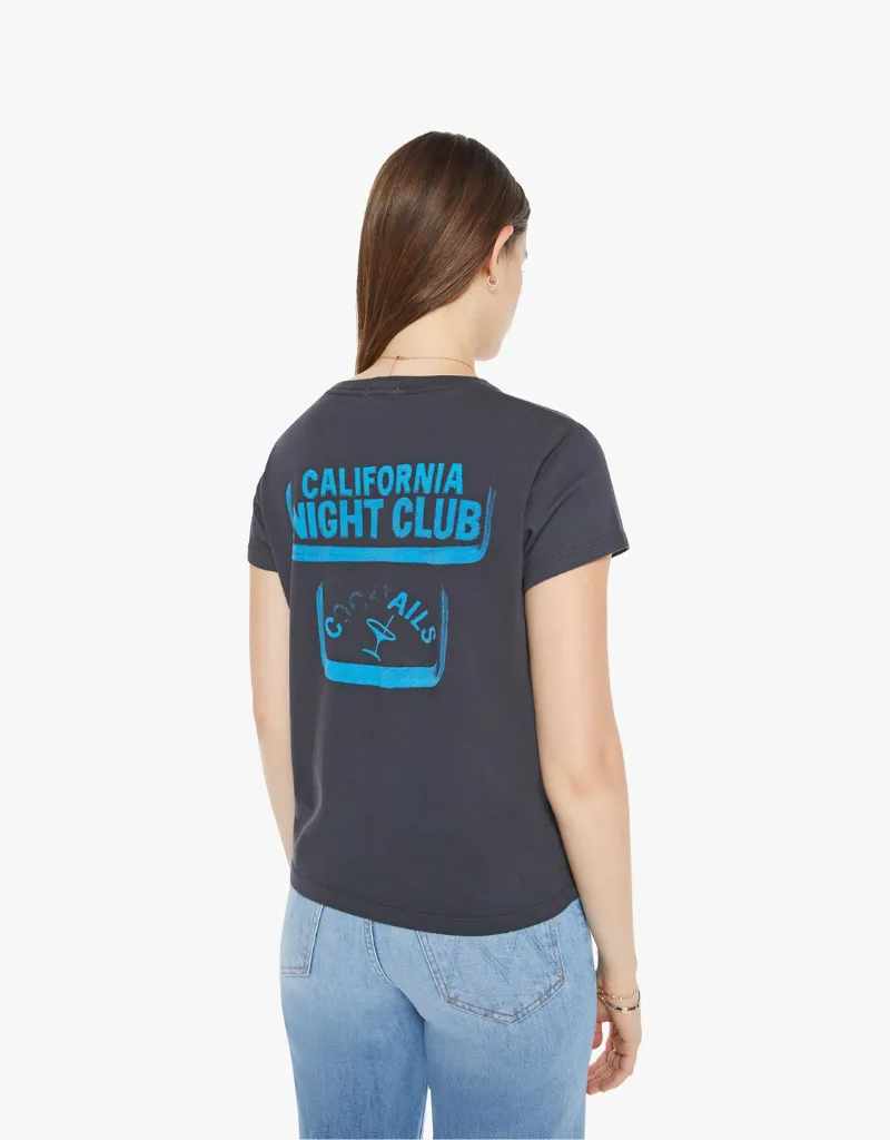 Mother The Boxy Goodie Goodie T-shirt in Night Club Cocktails