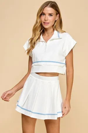 Motion Boxy Cropped Shirt