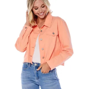 Mud Pie Peach Preston Jacket
