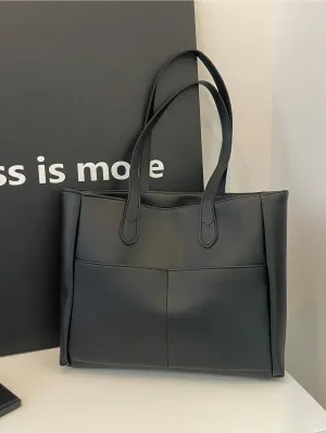 Multi-pocket Shoulder Tote Bag
