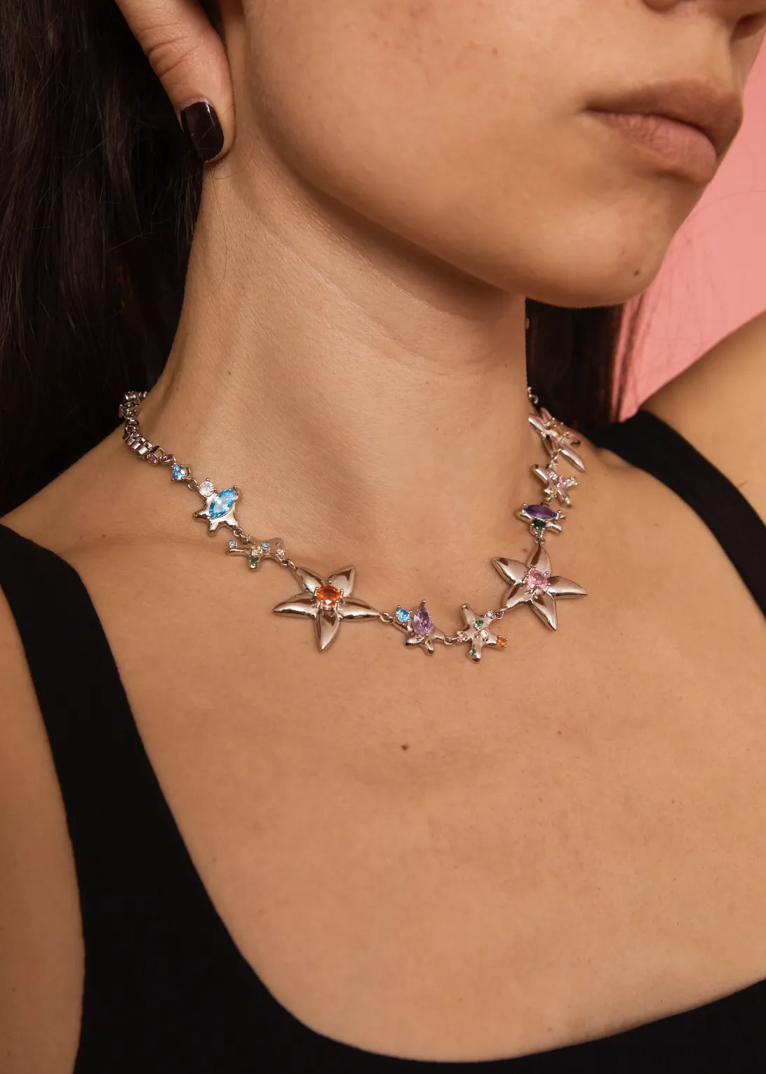 MULTI STELLA STAR NECKLACE
