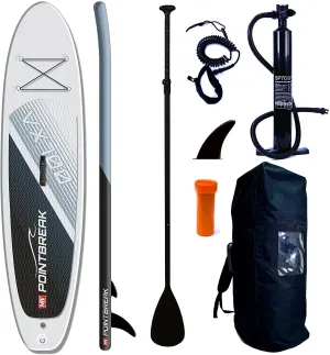M.Y. Point Break 10ft 6in Inflatable Stand Up Paddle Board Set