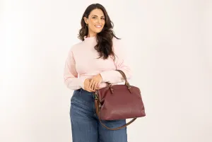 Natalia Tote in Red
