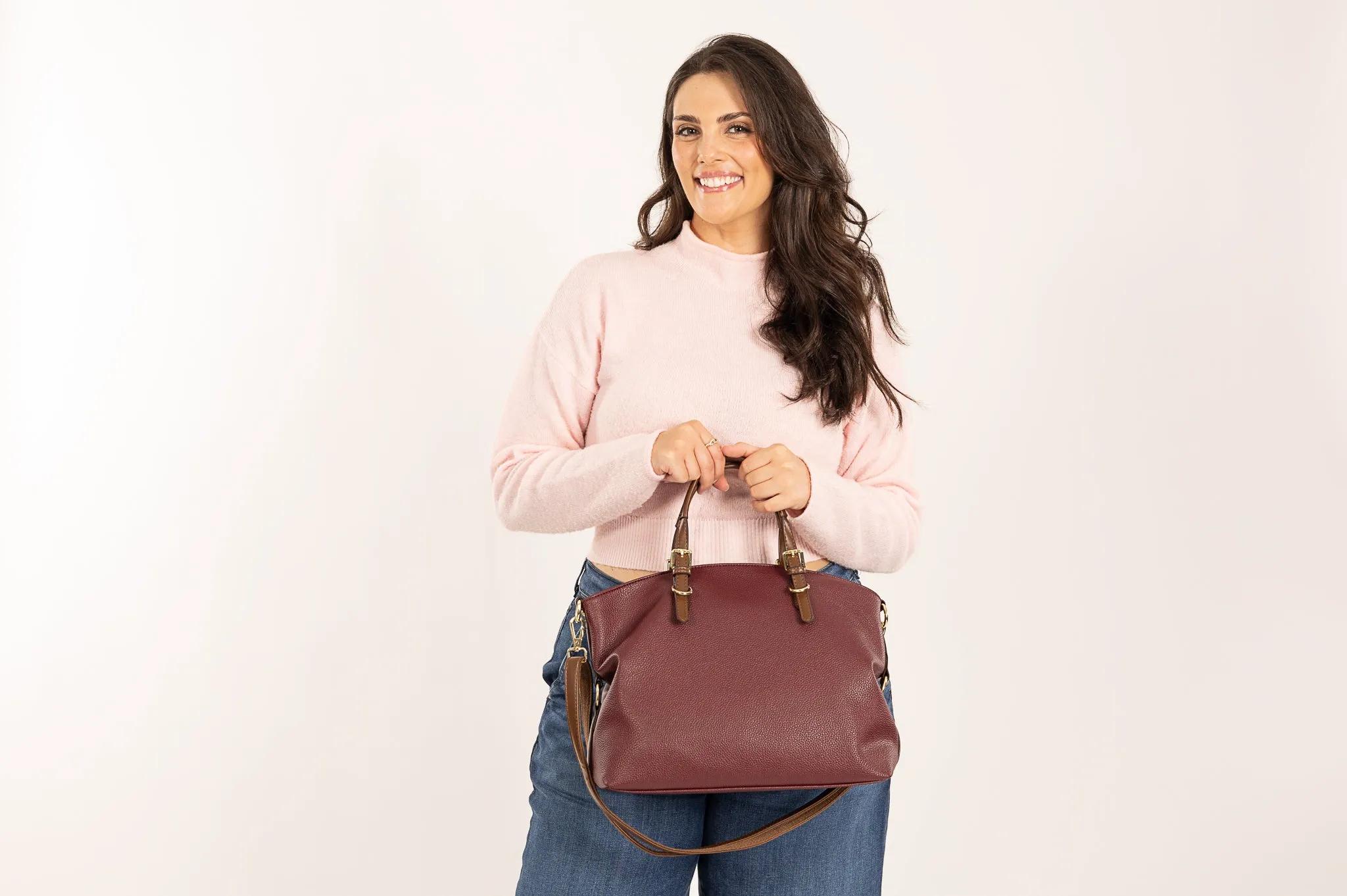 Natalia Tote in Red