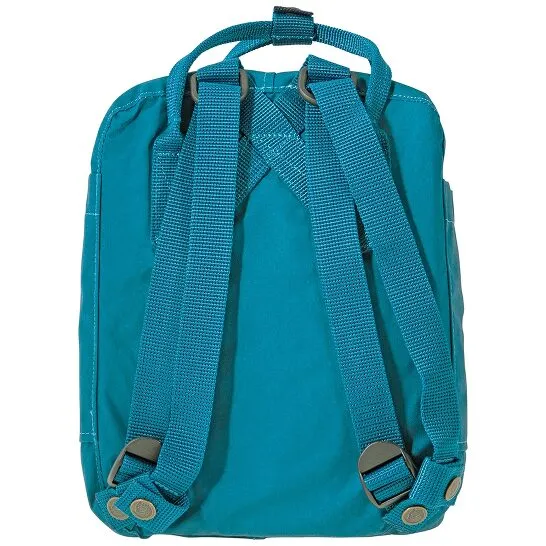 New FJALLRAVEN Kanken Mini Backpack- Glacier Green! Bag is New but has Embroidery on Front says Axel, they messed up the A and started again! Still Great Bag! Retails $85 