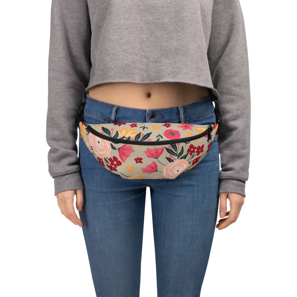 Nona's Garden Crossbody Pouch / Fanny Pack