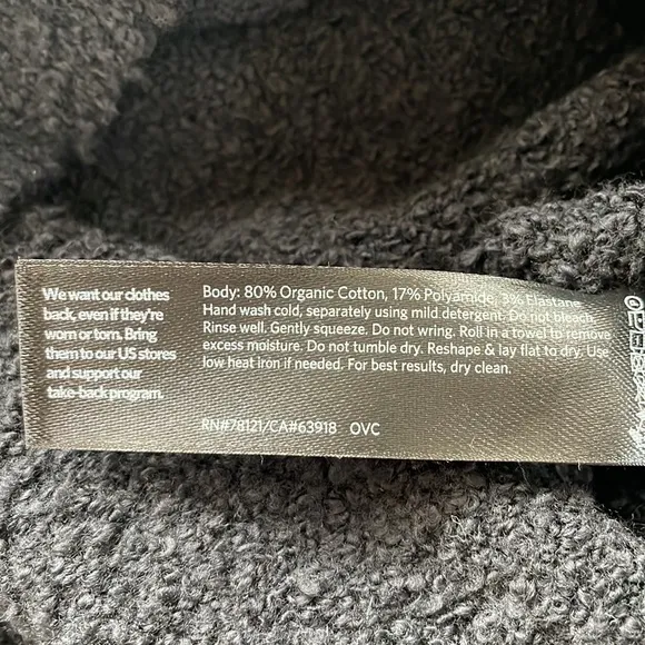 NWT EILEEN FISHER, size SP, organic cotton sweater