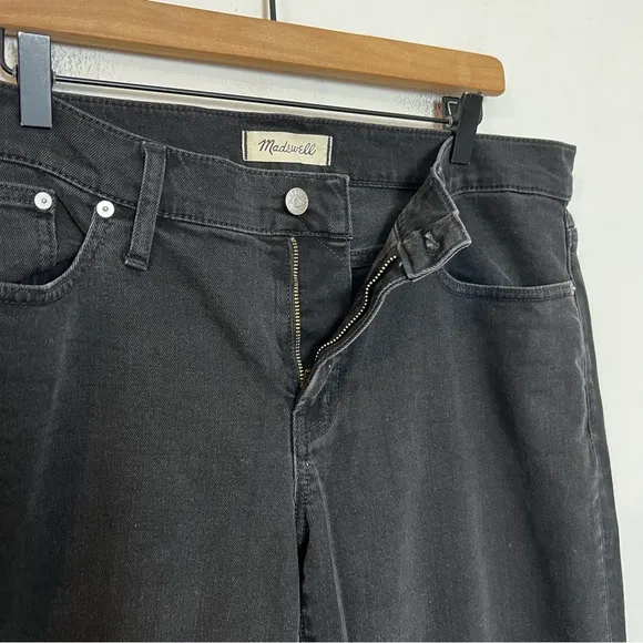 NWT MADEWELL- The Low Rise Perfect Vintage Straight Jean Lunar Wash Denim Dark