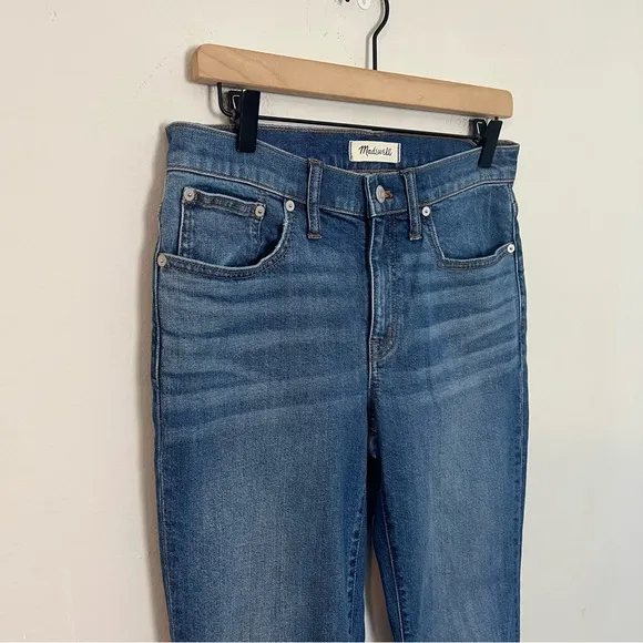 NWT MADEWELL- The Slim Boyjean in Eames Wash Classic Denim