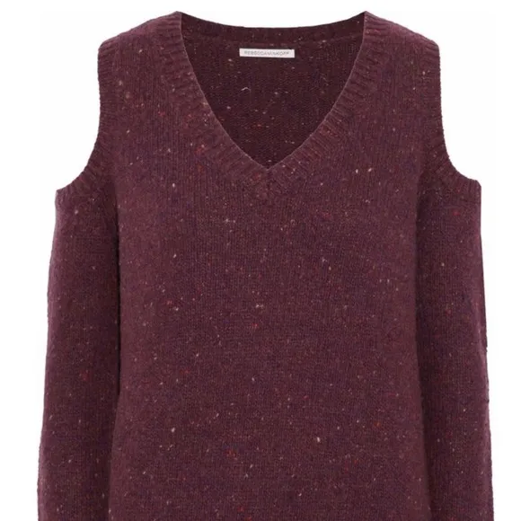 NWT Rebecca Minkoff Page Cold Shoulder Sweater L