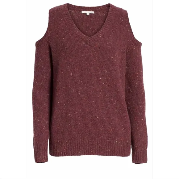 NWT Rebecca Minkoff Page Cold Shoulder Sweater L
