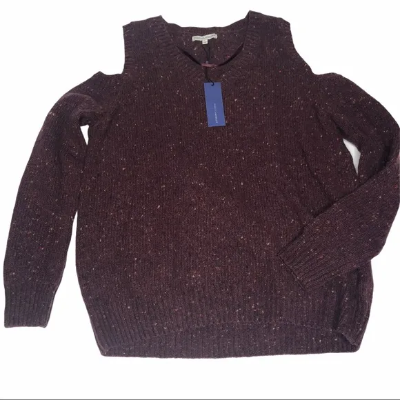 NWT Rebecca Minkoff Page Cold Shoulder Sweater L