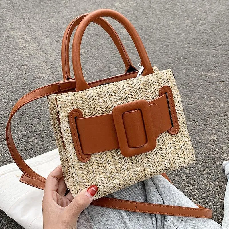 Oddessa Straw Crossbody