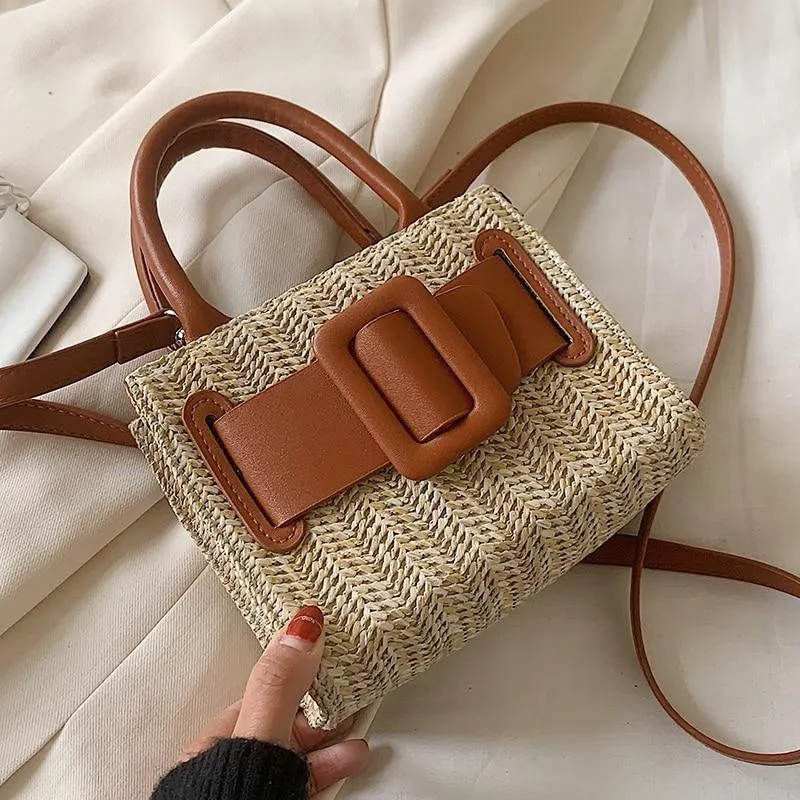 Oddessa Straw Crossbody