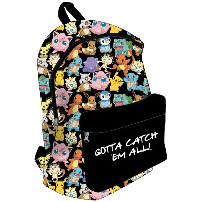 Official Pokemon - Gotta Catch'em All - bag/backpack - DIFUZED - 40cm