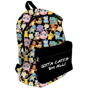 Official Pokemon - Gotta Catch'em All - bag/backpack - DIFUZED - 40cm