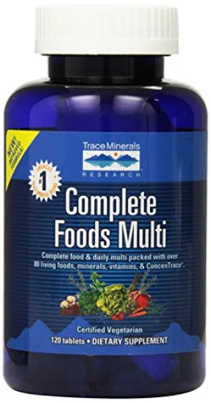 Oligominerales completa Alimentos Multi, tabletas, 120-count