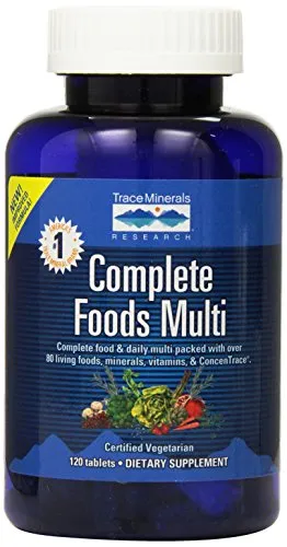 Oligominerales completa Alimentos Multi, tabletas, 120-count