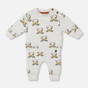 Organic Cotton Long Sleeve Top   Evolutive Pant Set, Big Dogs