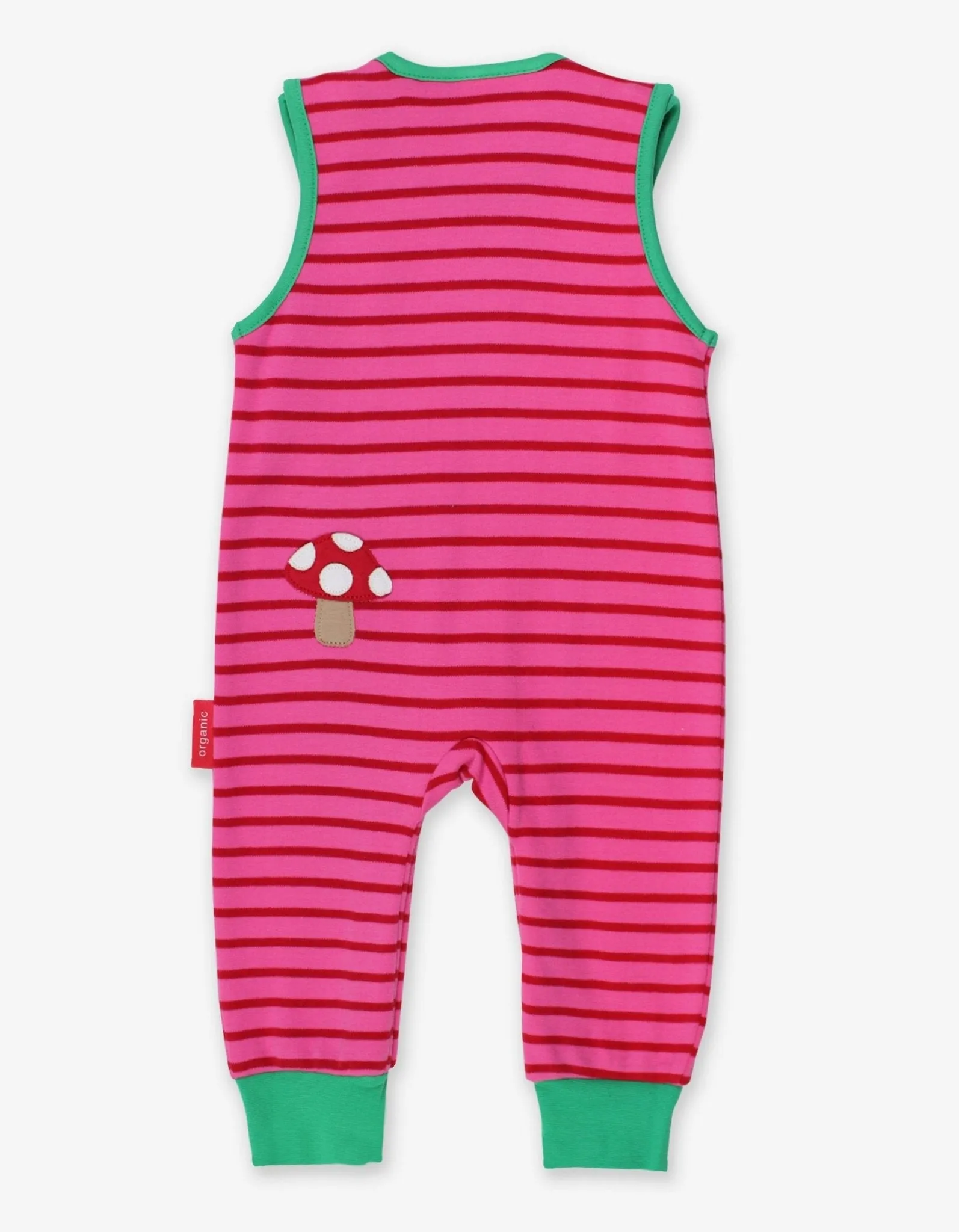 Organic Fawn Applique Slungarees