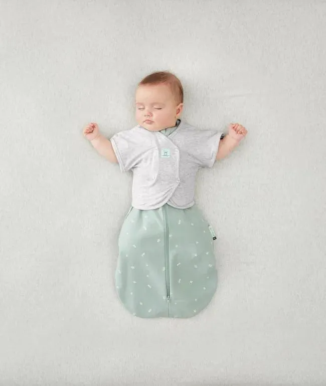 Organic Short Sleeved Butterfly Sleep Swaddle Cardi