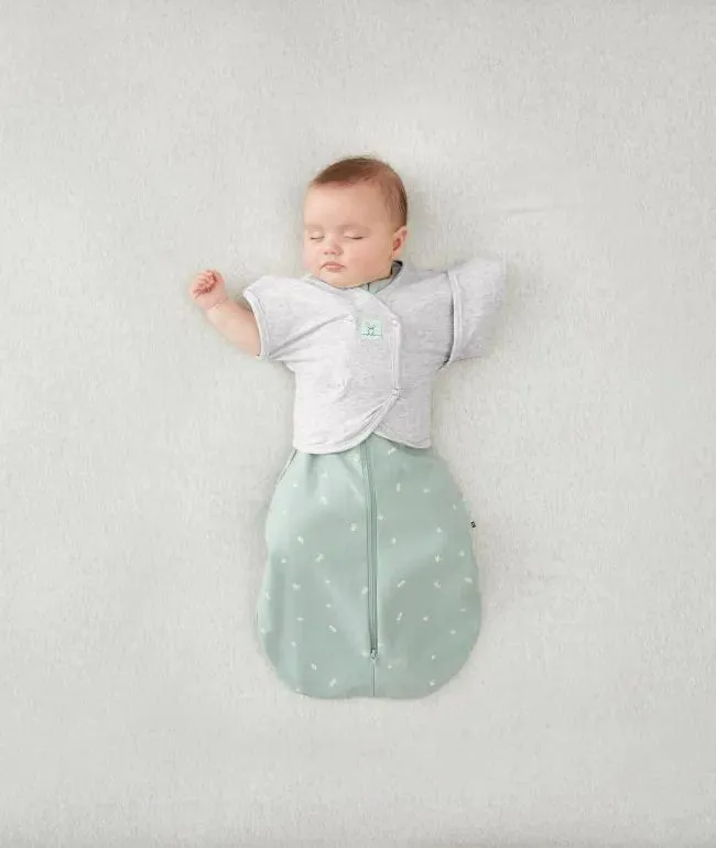 Organic Short Sleeved Butterfly Sleep Swaddle Cardi