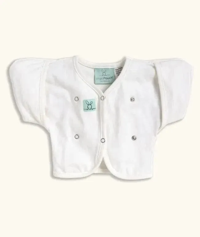 Organic Short Sleeved Butterfly Sleep Swaddle Cardi