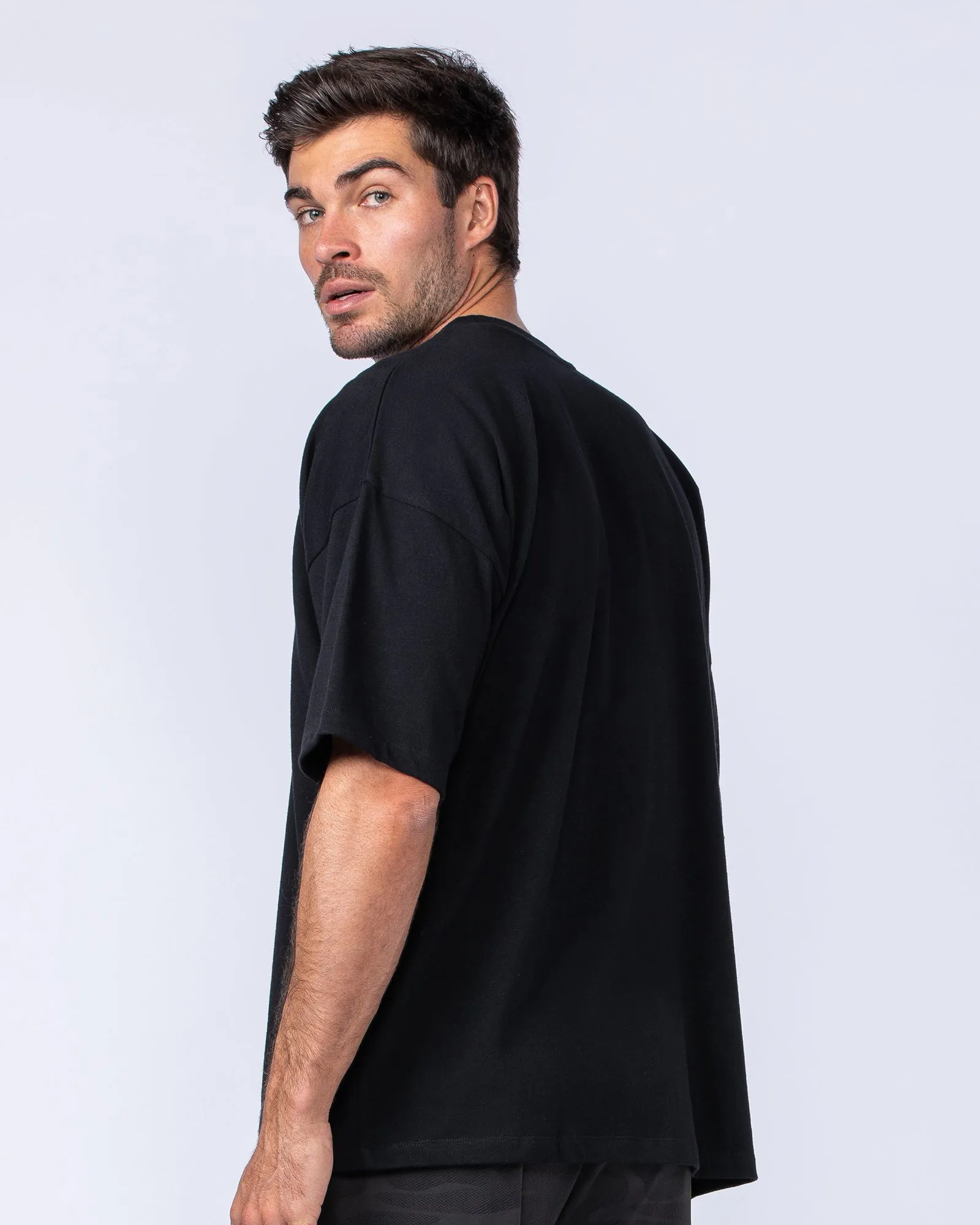 Original Oversized Boxy Tee - Black