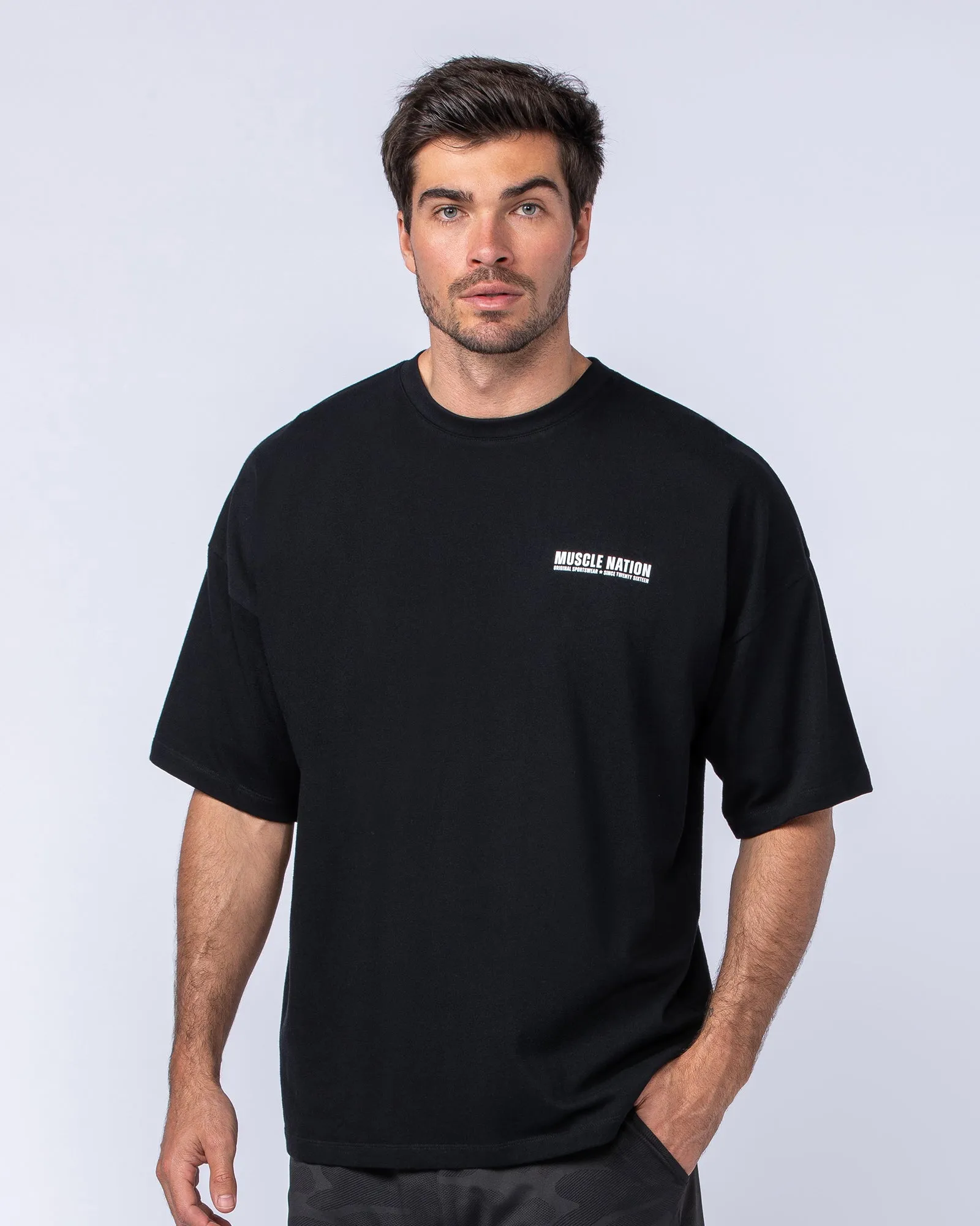 Original Oversized Boxy Tee - Black