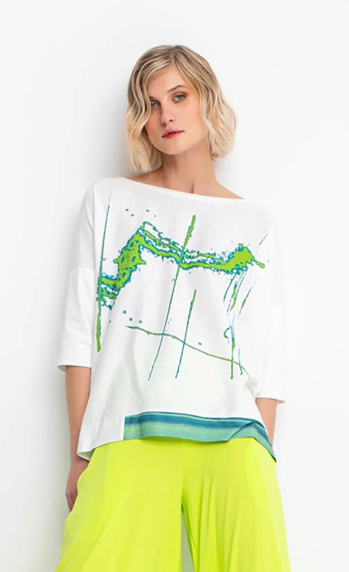 Ozai n Ku Lagoon Boxy Tee
