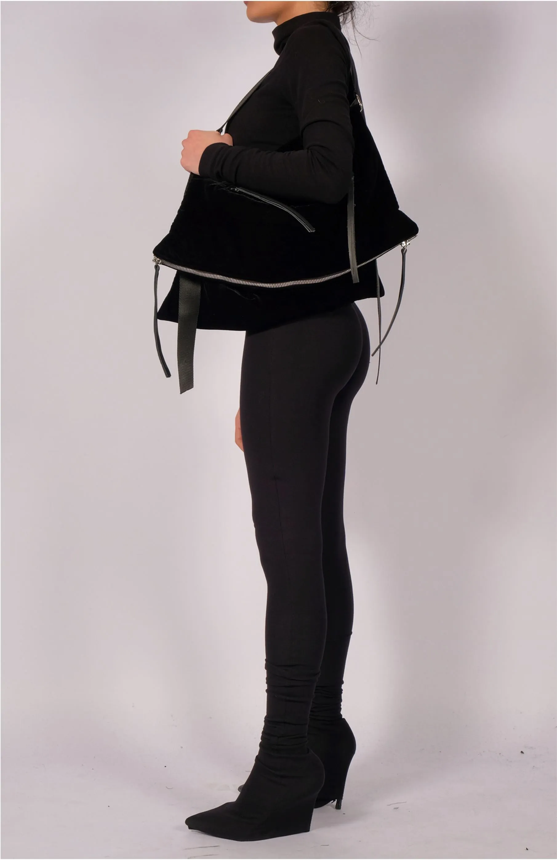 Padded Velvet Bag