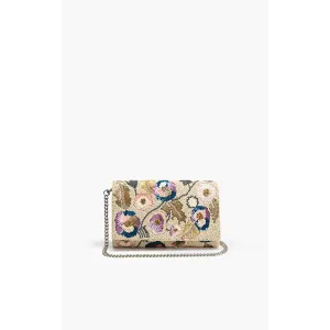 Pansy Chocolate Clutch