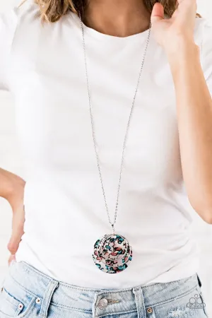 Paparazzi Metro Mosaic - Multi Pink Necklace