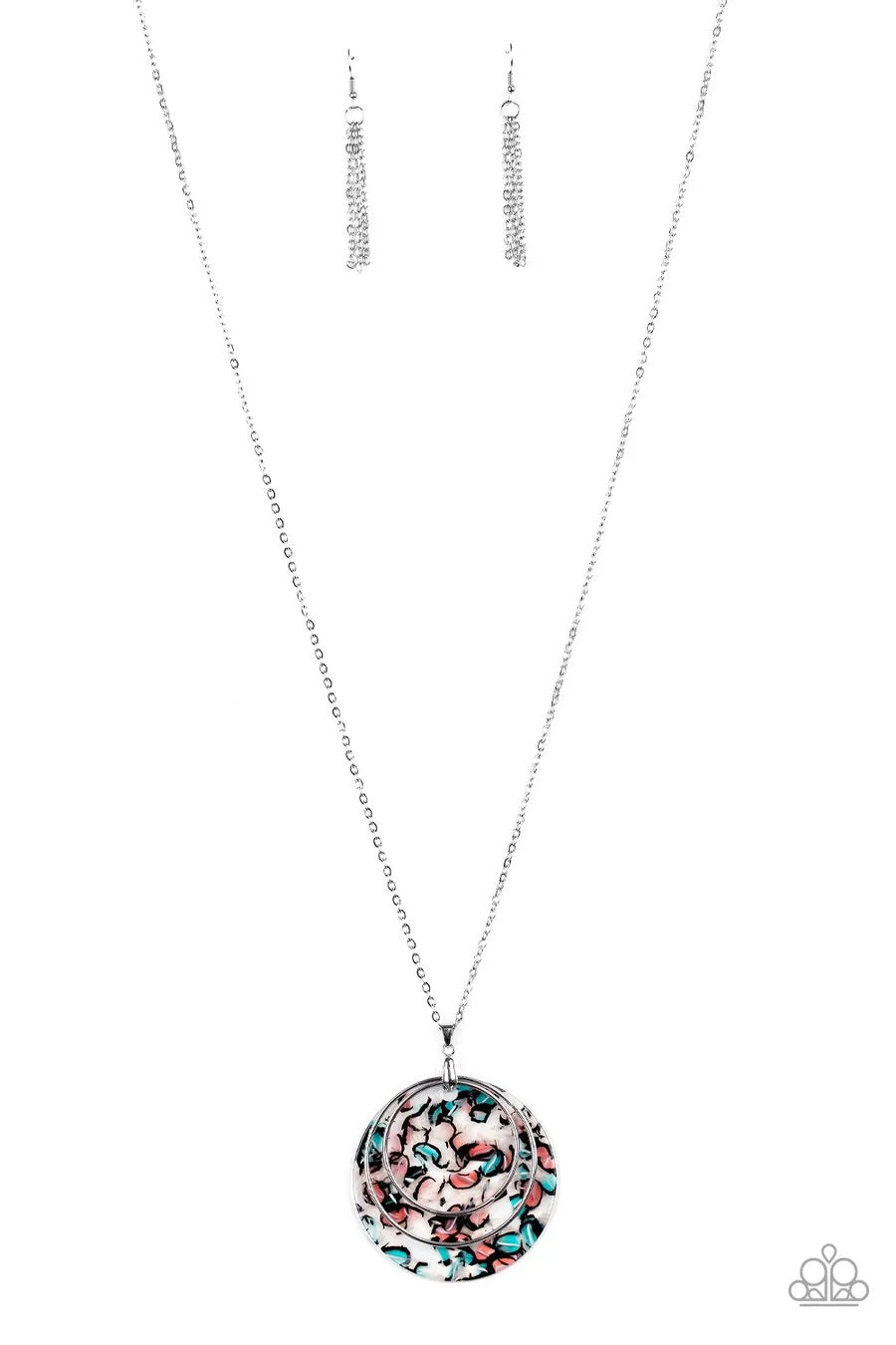 Paparazzi Metro Mosaic - Multi Pink Necklace