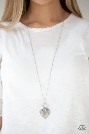 Paparazzi Romeo Romance - Multi Heart Necklace