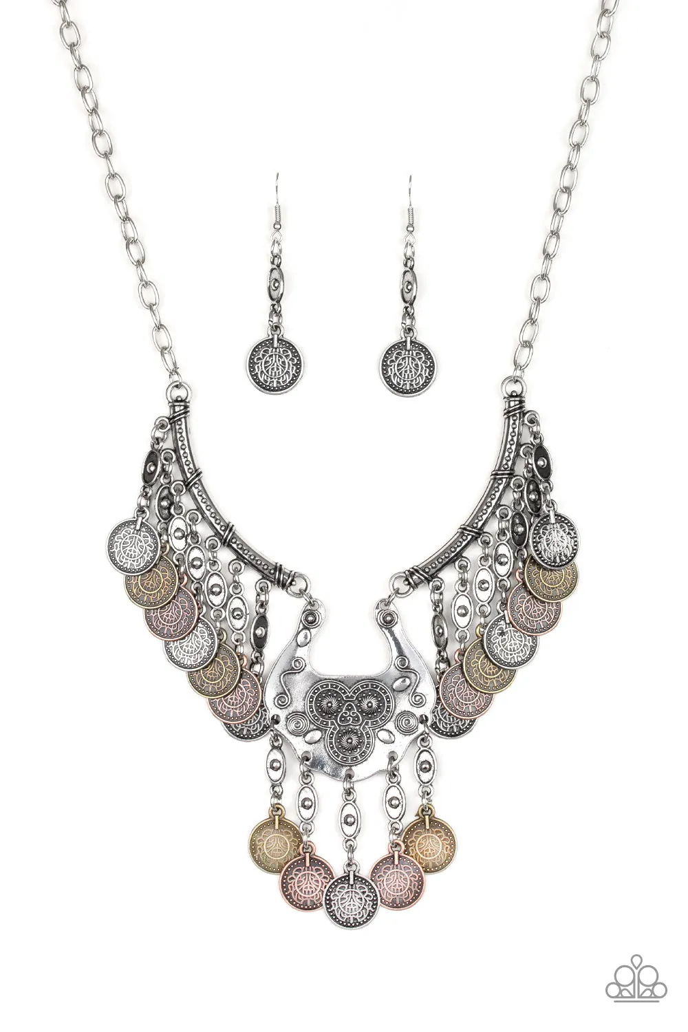 Paparazzi Treasure Temptress - Multi Necklace