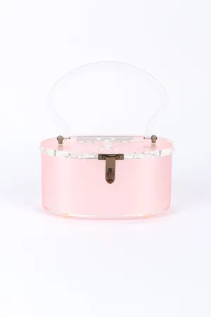 Pastel Lucite Box Bag