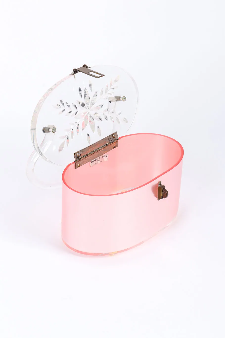 Pastel Lucite Box Bag