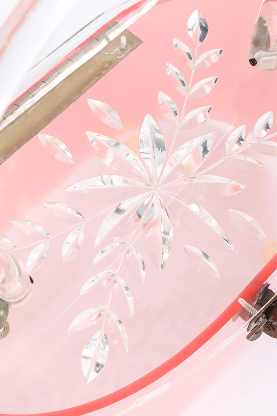 Pastel Lucite Box Bag