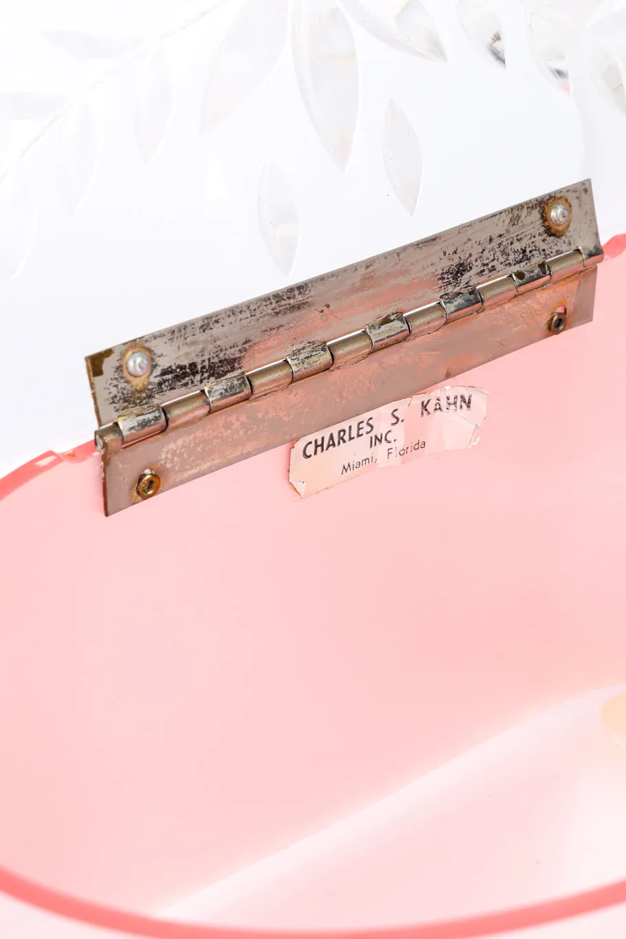 Pastel Lucite Box Bag