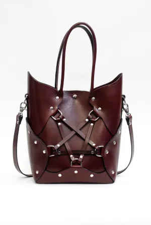 Pentagram Handbag - Oxblood