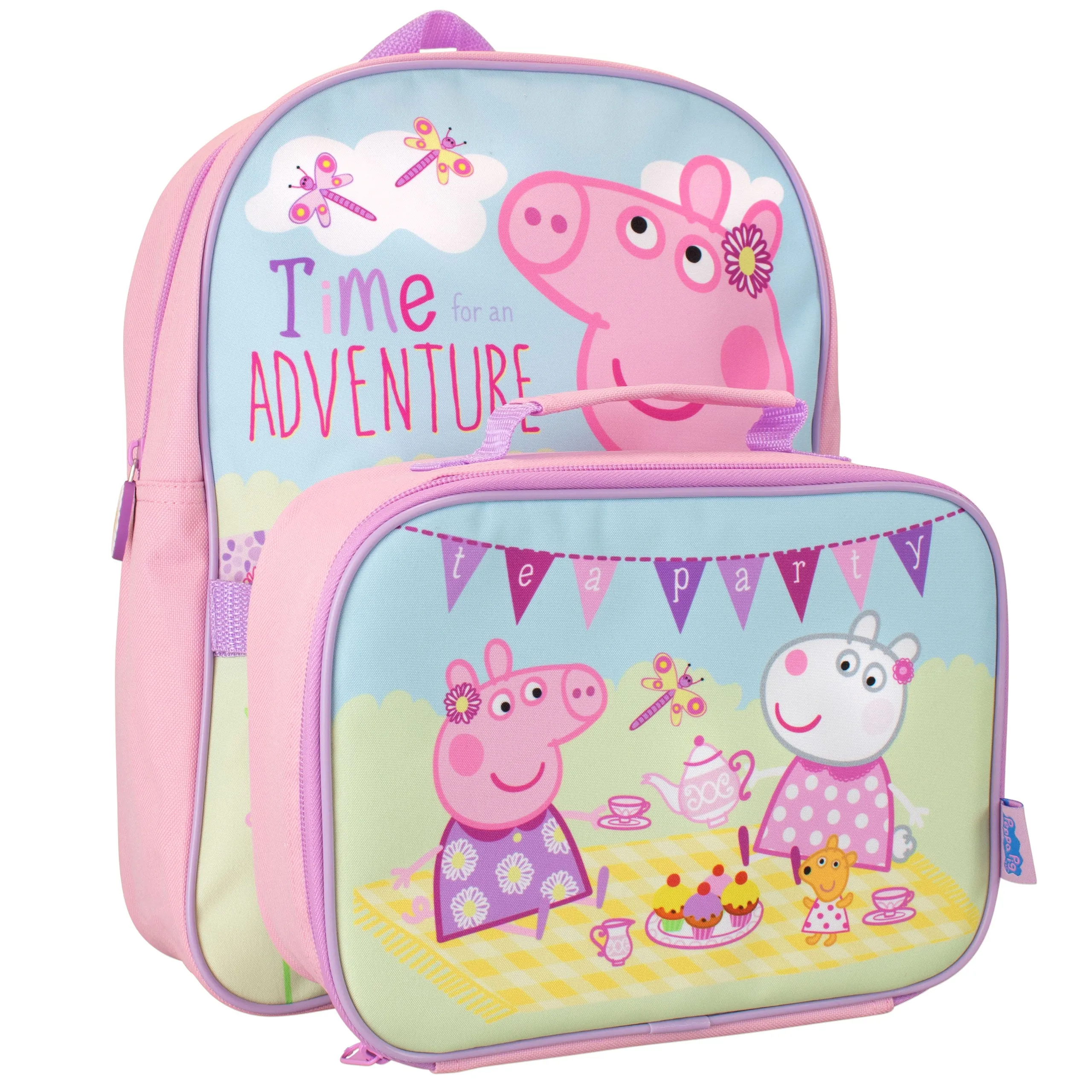 Peppa Pig Backpack and Lunch Bag